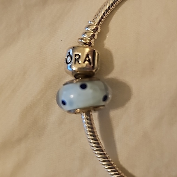 Pandora retired charm murano glass bead - Picture 2 of 3